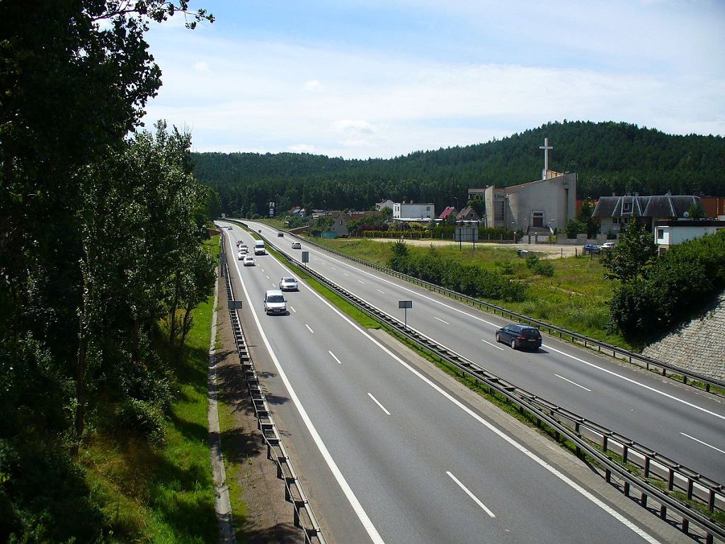 Express road S6 in Gdynia