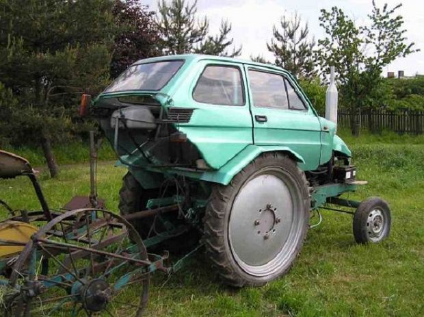 Maluch traktor
