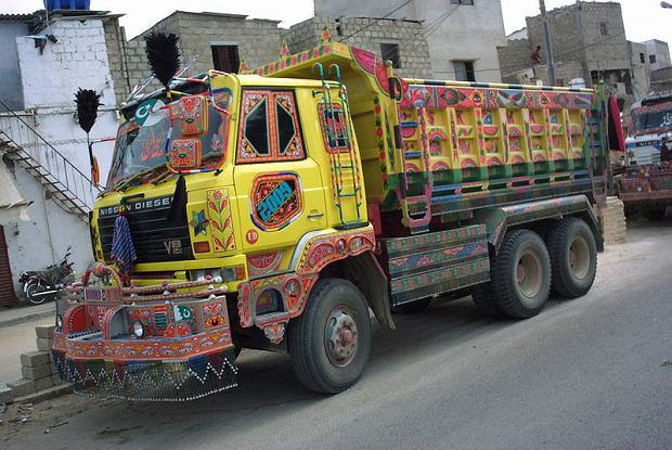 Pakistan i ciężarówki