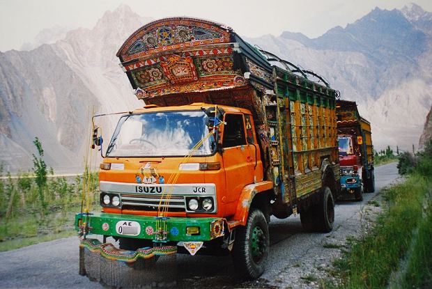 Pakistan i ciężarówki